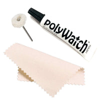 Plastic Watch Crystal Scratch Remover String Buff Soft Polisher and Polishing Cloth